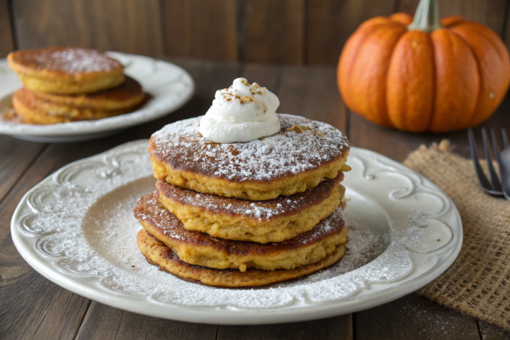 pumpkin pancake recipe with pancake mix​